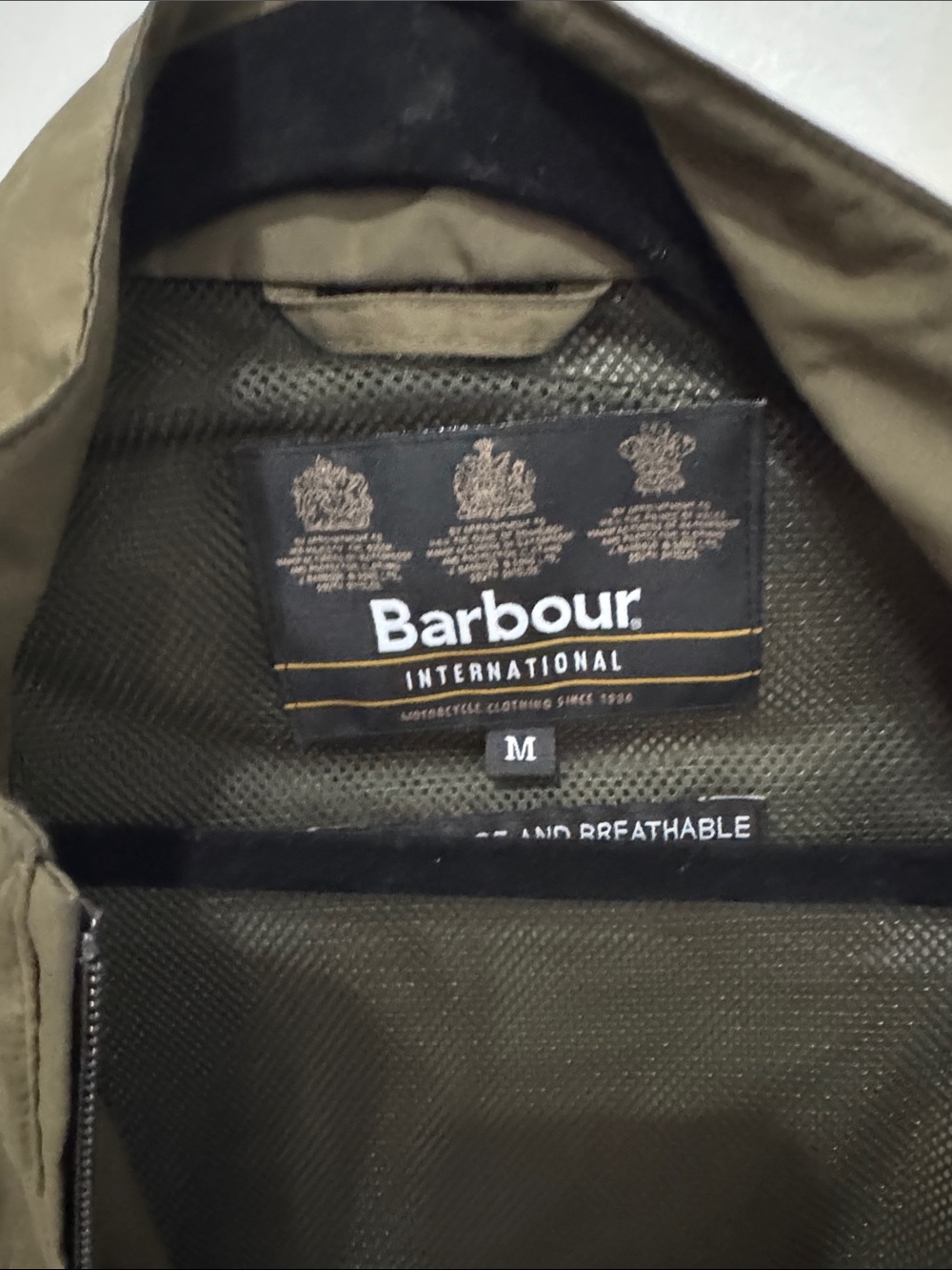 Barbour Olive Green Lightweight Men's Shirt Jacket - Picture 2 of 6